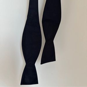 Ben Sherman Black Silk Bow Tie